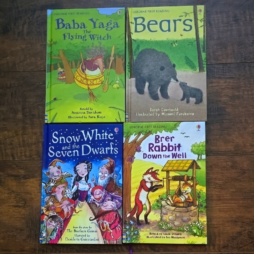 Usborne First Reading Children's Books Set
